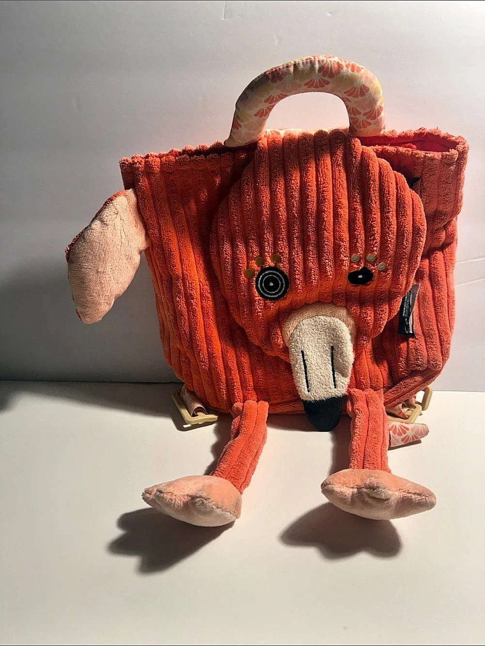 Jansport Kids Plush Animal Backpack Orange